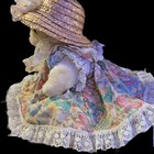1992 Tender Heart Treasures 12" Jointed Teddy Bear W/Clothing — photo 2
