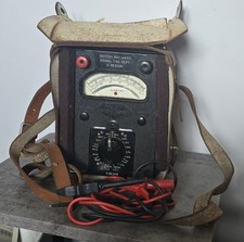 AVO Heavy Duty Avometer for British Railways Signal Engine Department