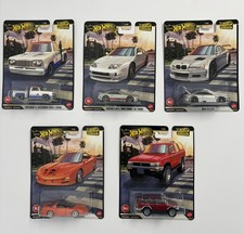 Hot wheels premium boulevard 5 car set M3,4Runner,300zx, firebird, dodge truck