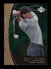 2001 Upper Deck: #SL2 Tiger Woods Stat Leaders Driving Distance NR-MINT