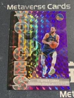 2025-26 Topps Chrome Voices Stephen Curry Purple Geometric Refractor /75
