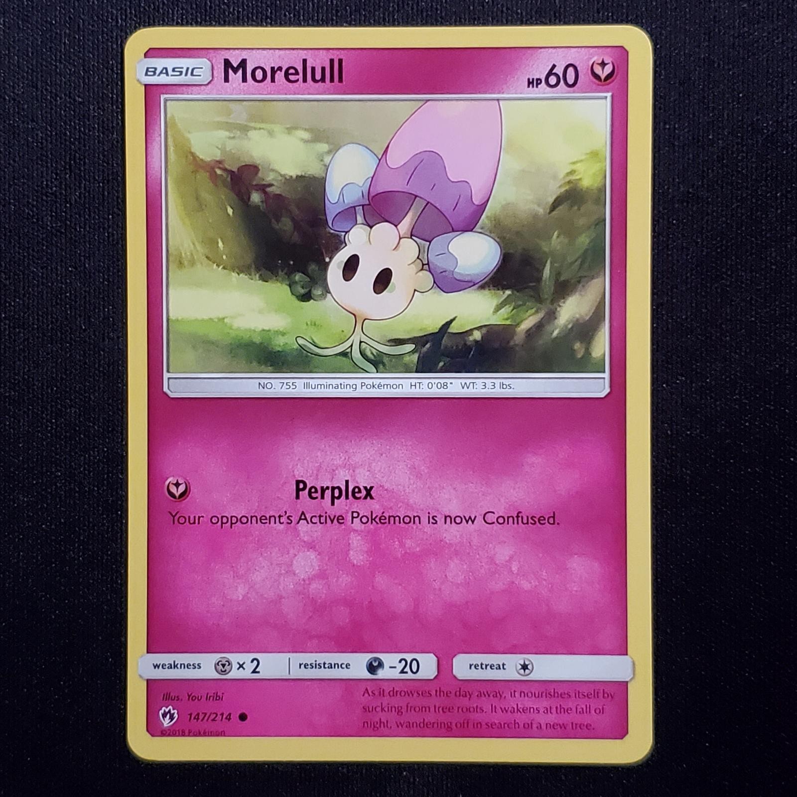Morelull 147/214 Common Lost Thunder Pokemon Lightly Played