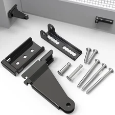 Reinforced Storm Door Closer Bracket Security Door Shock Bracket Kit Repair J...