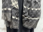 Louis Vuitton Silk Blend Black Gray Checker  Large Neck Scarf Shawl Wrap 27”x63” — photo 2