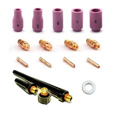 WeldingCity TIG Welding Accessory Kit Regular Setup 17-pcs 0.040"-1/8"