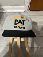 Professional Image Portman Cat Lift Trucks Snapback Black Truckers Hat 