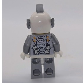 LEGO Nexo Knights Lance Richmond Minifigure Pearl Light Gray Armor Helmet