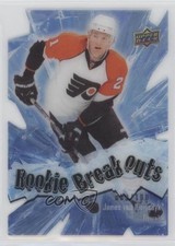 2009-10 Upper Deck Rookie Breakouts /100 James van Riemsdyk #RB4 2d8