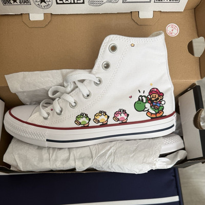 Converse Chuck Taylor All Star High Top Optic White Classic White M7650 New