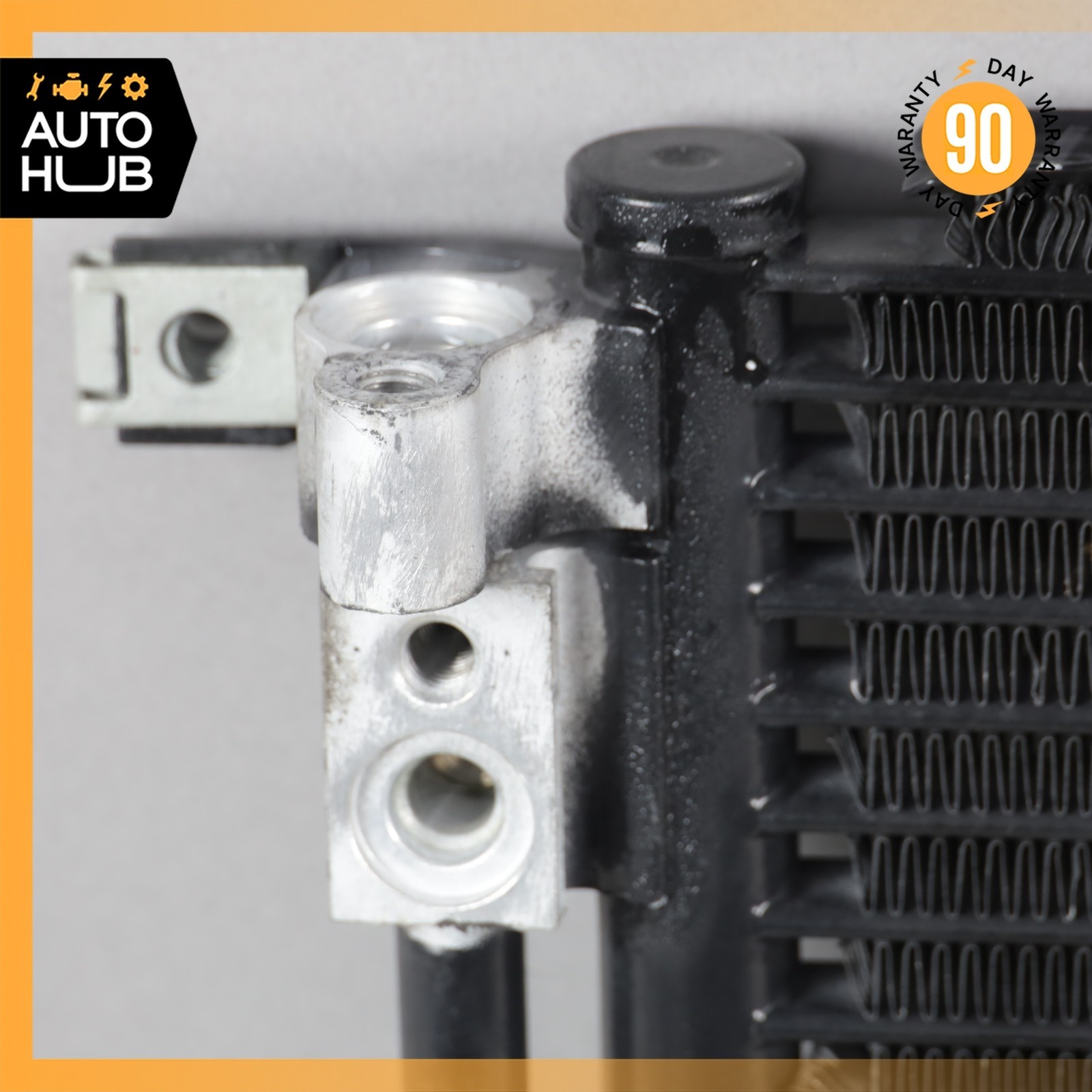 01-19 Aston Martin DB9 DBS Rapide A/C Air Condenser Cooler 4G4H19710AB OEM 34k