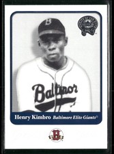 2001 Fleer Greats of the Game #39 Henry Kimbro