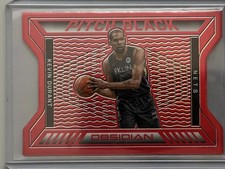2020-21 Panini Obsidian - Pitch Black Kevin Durant #8 Electric Etch Red Flood