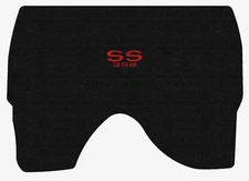 Lloyd Luxe Trunk Carpet Mat for '70-73 Chevy Camaro w/Red on Black SS 396 Logo
