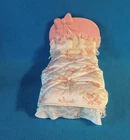 Vintage Barbie Ribbons and Roses Bed Set with Bedding 1987