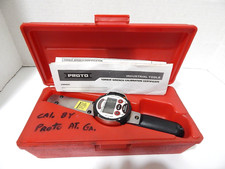 PROTO 3/8 DRIVE ELECTRONIC TORQUE WRENCH 25-250" LBS.J6345