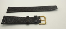 Lizard Hadley-Roma Classic Watch Band 16mm New Dark Brown  10 