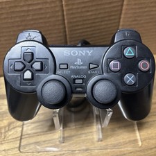 OEM Sony PlayStation DualShock 2 Wired PS2 Controller - Tested, Working- Black