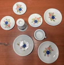8 Piece Floral Strombecker Tea Set Pieces