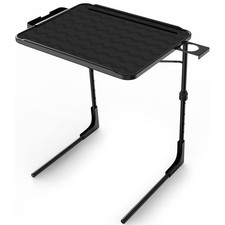 TV Tray, TV Table, Folding Table Trays, TV Dinner Tray on Bed  Sofa, Comfort...