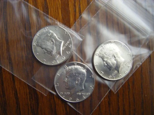 3-1964 KENNEDY Half Dollar 90%  SILVER  "UNCIRCULATED"