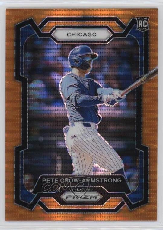 2024 Panini Prizm Orange Pulsar 192/399 Pete Crow-Armstrong #203 Rookie RC s5q