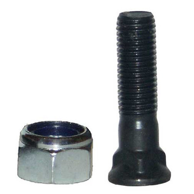 5 St. Schrauben Plow Bolts 5/8''(15,75mm)x95mm mit Muttern , 10.9