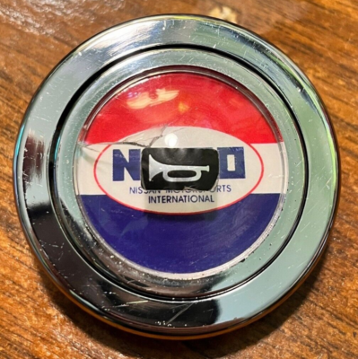 NISMO Silver Old Logo JDM Horn Button for SPARCO OMP NARDI