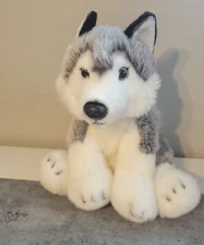 Vintage Ganz Heritage Collection 12" Husky Dog Plush Extremely Rare H14906