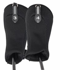 Golf Club Hybrid Headcover Brand New 3  4 Set Head Covers Thick Black Neoprene