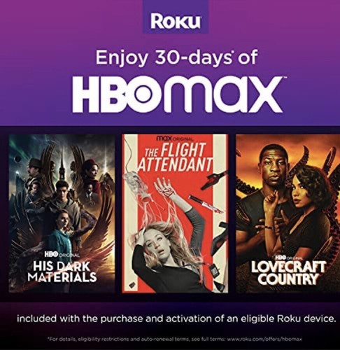 NEW Roku Express Plus 4k + With Voice Comand , Model: 3941R. Fast Shipping - Picture 5 of 6