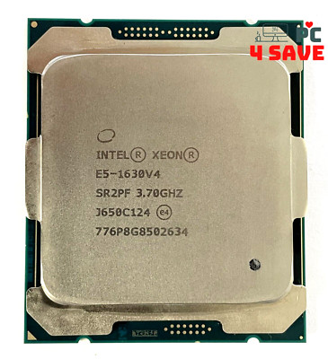 Intel Xeon E5-1630 V4 3.70GHz 4-Core 10MB LGA2011-3 Server Processor SR2PF 140W
