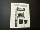 Scramble Original Video Arcade Game Instruction Manual Schematic 1981
