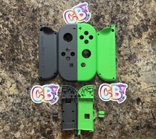 Genuine Nintendo Switch Joycon Housing Shells Gray L  Neon Green R OEM