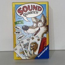 Ravensburger Sound Quartett Quartet Game - open box - VERY