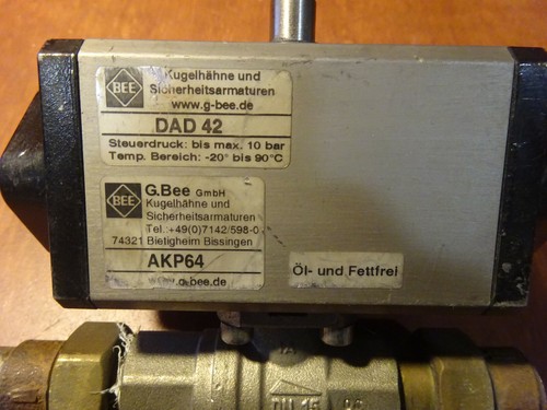 BEE DAD42 pneumatic actuator - Picture 3 of 3