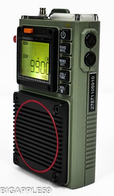 AMAZING Raddy RF75A Shortwave Radio AM HF FM WEATHER VHF w/ BT