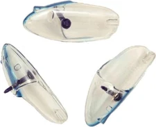 Package of 3 Krippled Anchovy Heads Baitheads UV Unrigged Choice of Color