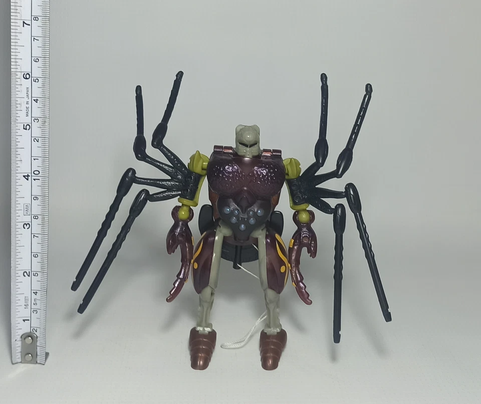HASBRO VTG 1996 TRANSFORMERS BEAST WARS PREDACON TARANTULAS 100% COMPLETE ROBOT - Image 2 of 4