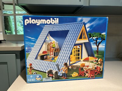 PLAYMOBIL 3230 Maison De Vacances Avec Jardin Et Mobilier - NEUF - Univers City
