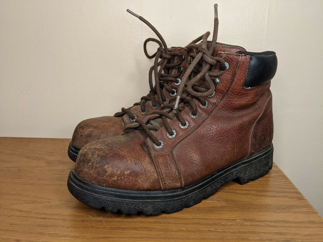 wolverine steel toed boots
