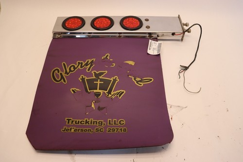 17-24 FREIGHTLINER CASCADIA 126 LEFT DRIVER SIDE MUD FLAP GUARD 30'x6'x 2.5' OEM