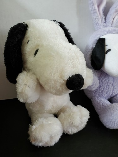 Hallmark Peanuts Snoopy Plush Lot Easter Bunny Happiness Hug Joyride Good Laugh - Picture 3 of 8