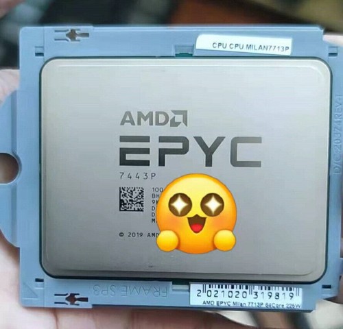 AMD EPYC 7443P Milan CPU 24 Kerne 48 Thread 2,85GHz bis zu 4,0GHz 200W 128MB SP3 - Bild 6 von 7