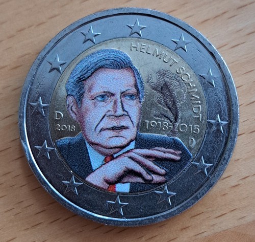2 Euro Münze Helmut Schmidt 1918 Bis 2015 Wert 2 Euro Münze Helmut Schmidt 1918-2015 D, sehr selten | eBay.de