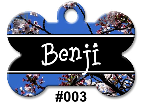 Personalized Pet Name ID Tags for Dog, Custom Double Sided Cool BONE Shape LOOK! - Picture 7 of 75