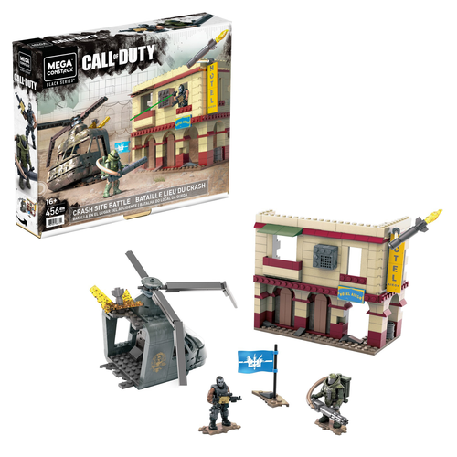 Mega Construx Call Duty Crash Site Battle Construction Set Building Sealed Play | eBay