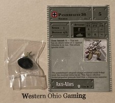 Axis  Allies Miniatures Base Set Panzerfaust 30 33/48 NEW A A MInis