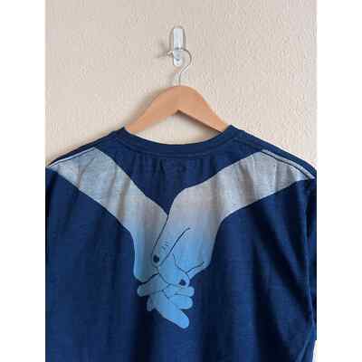 KAPITAL Blue hands ロンT Kapital Blue Hands IDG Jersey Tee - Size 3 - Navy Blue