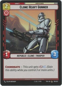 Clone Heavy Gunner (Foil) - Twilight of the Republic - Star Wars Unlimited