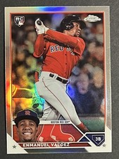 2023 Topps Chrome Update Rookie RC Refractor Enmanuel Valdez #USC19